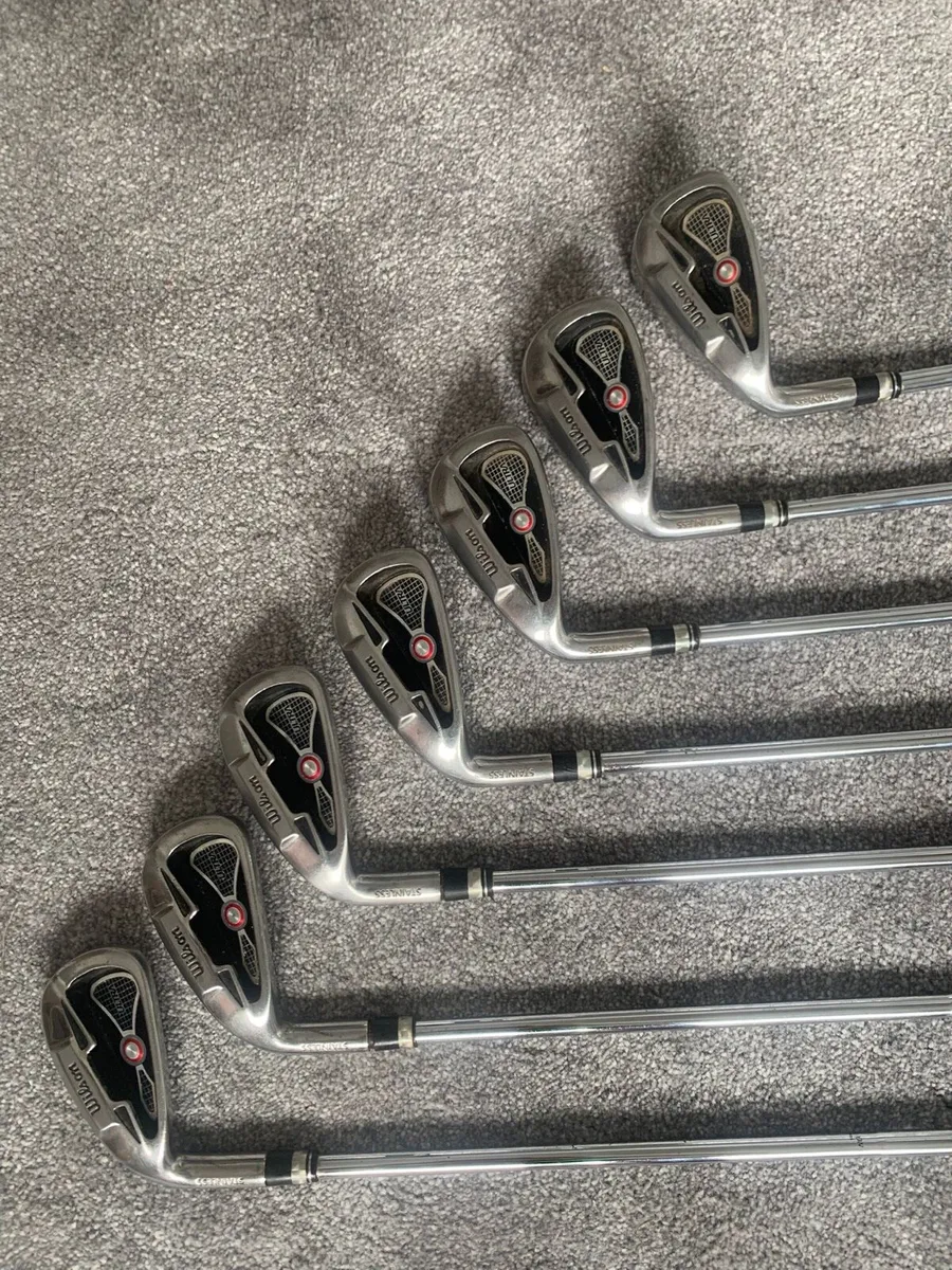 Left handed Wilson ultra golf irons 4-PW - Image 1