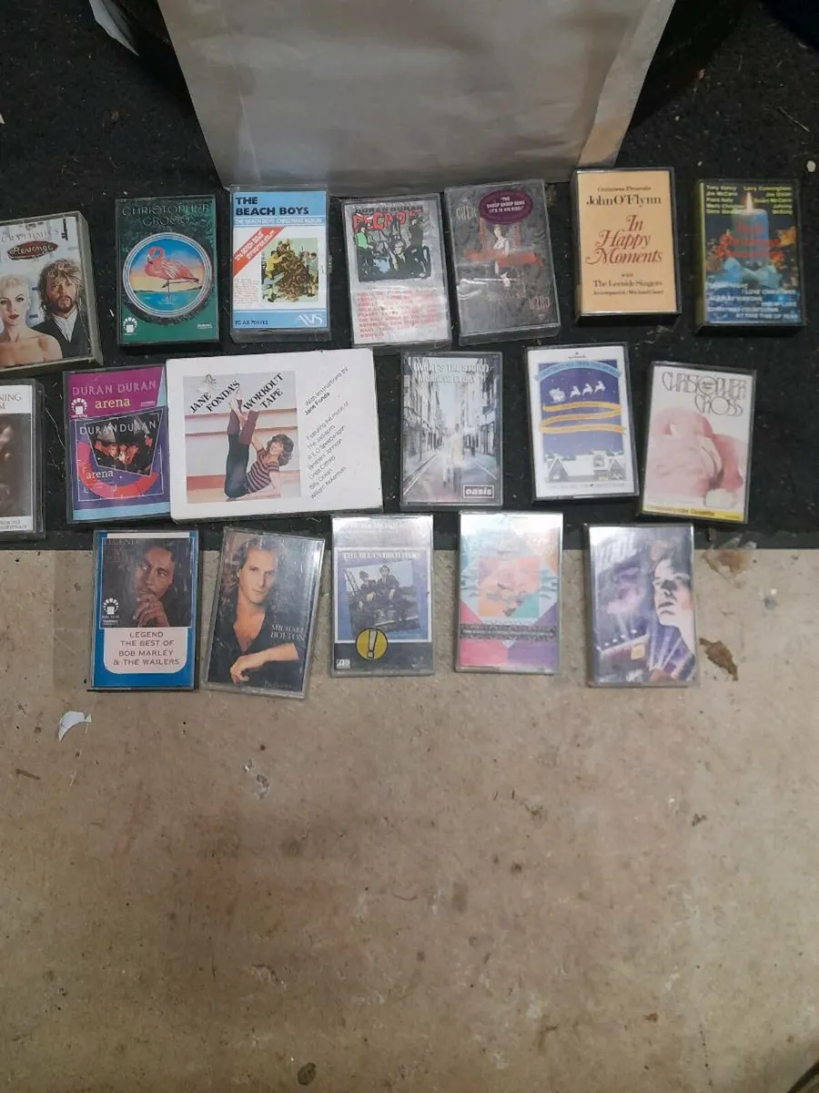 Few old music tapes