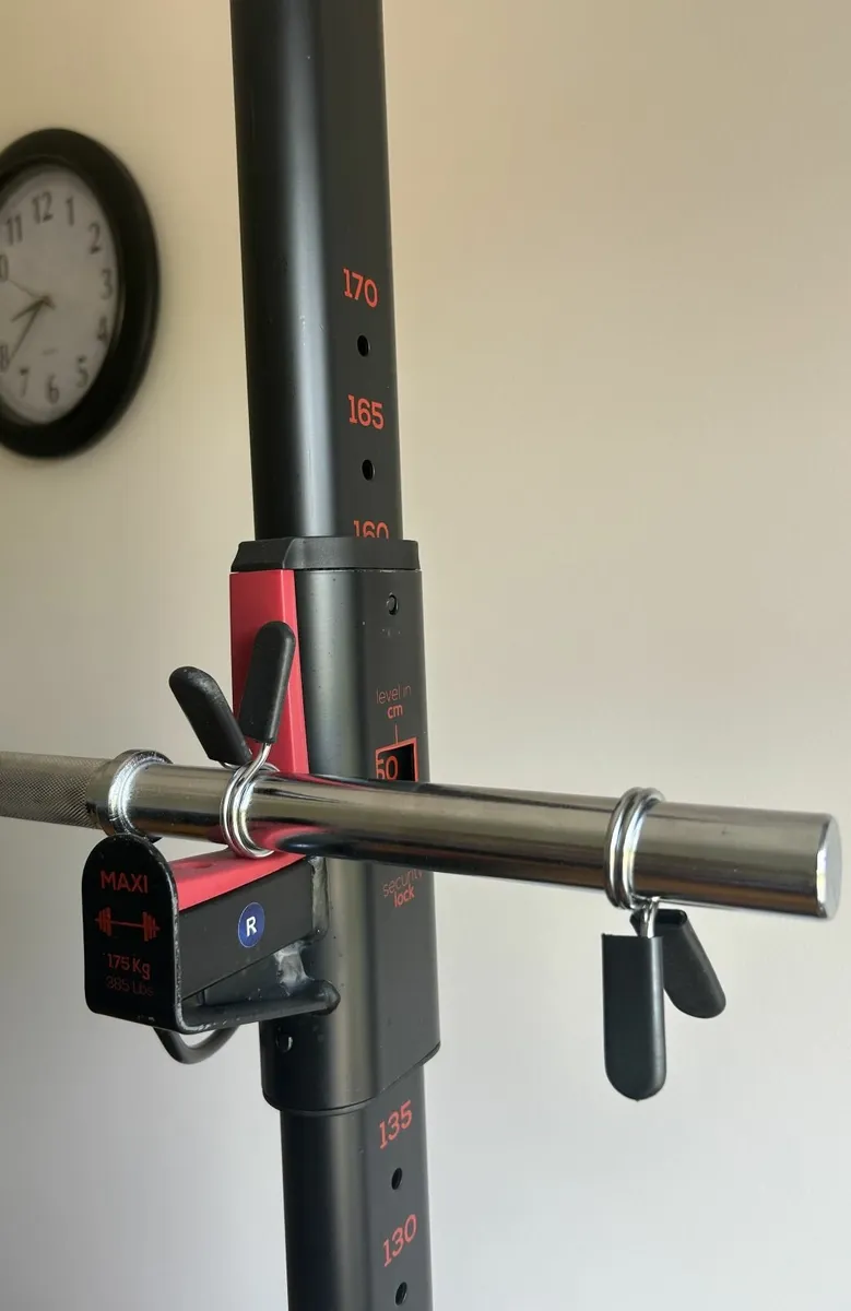 Gym equipment - Squat rack/ bench /bar/ weights - Image 4