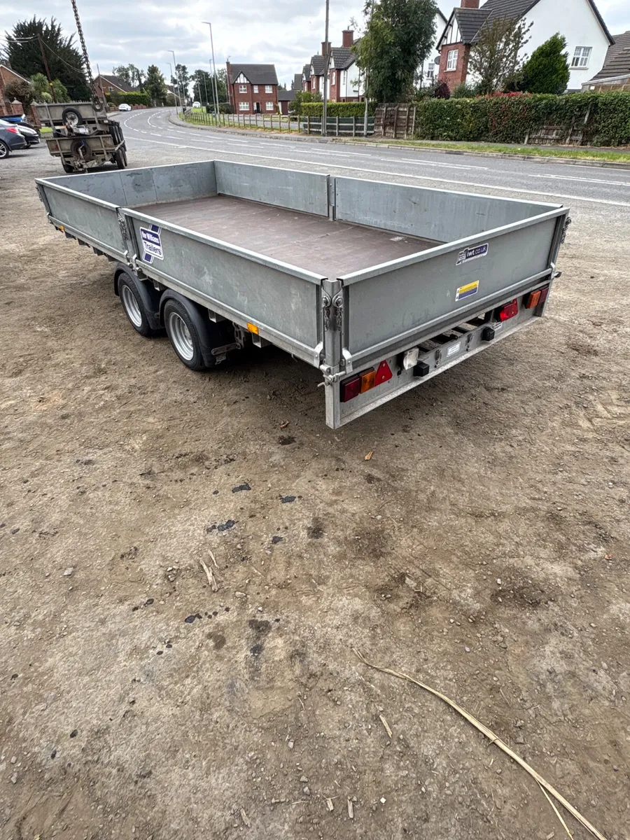 Ifor Williams 14x6 dropside trailer - Image 2