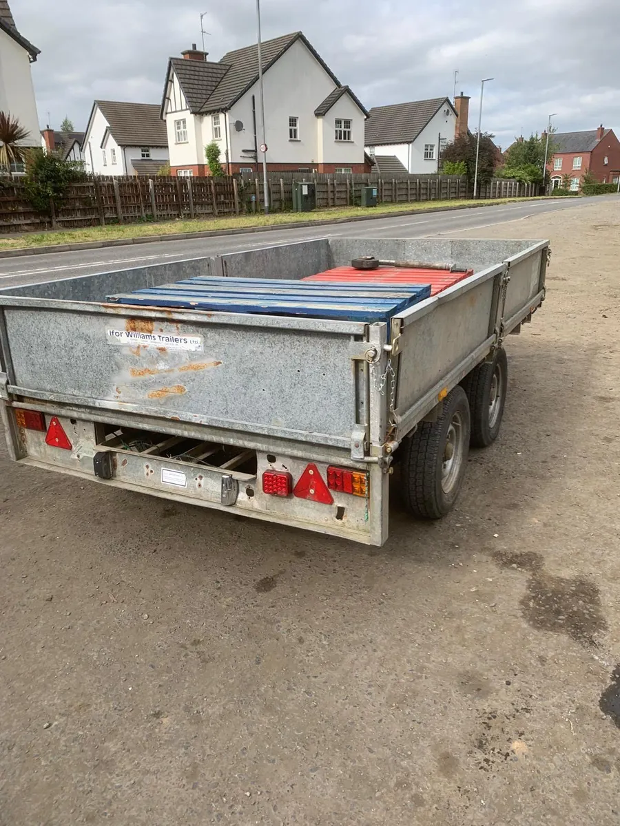 Ifor Williams 10ft dropside trailer - Image 2