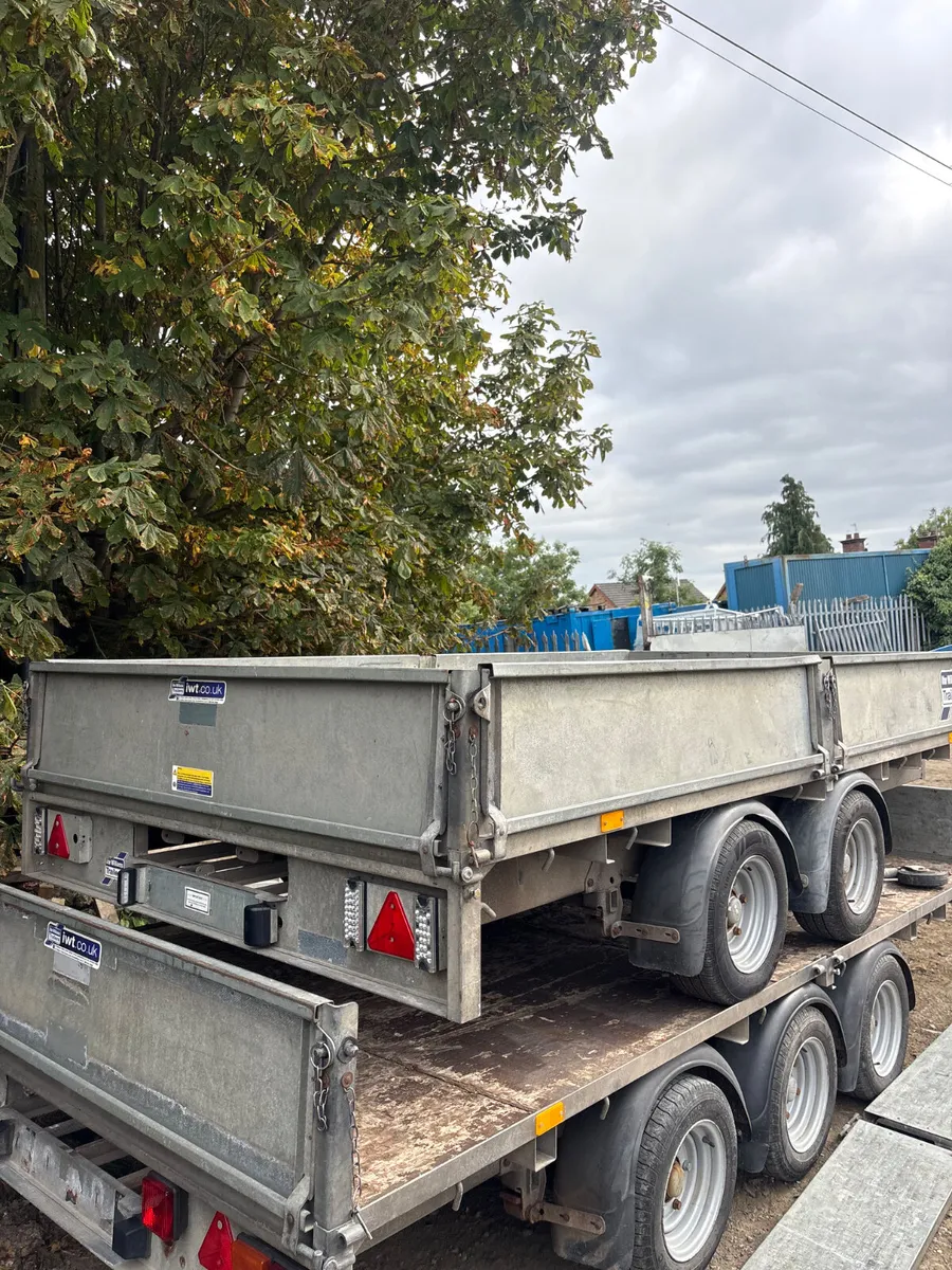 Ifor Williams 12ft dropside trailer - Image 2