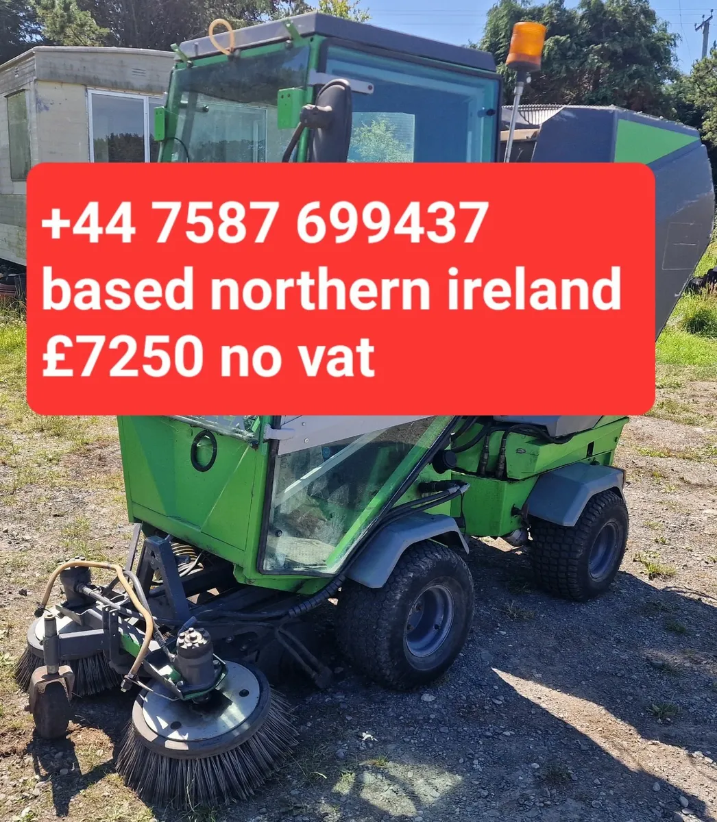 Egholm roadsweeper road sweeper no vat - Image 1