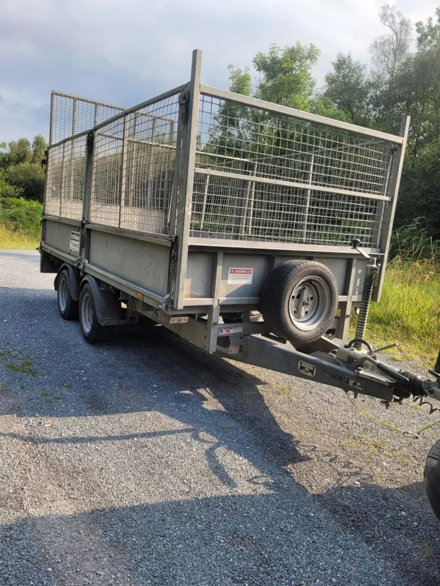 12x5'6 ifor Williams trailer drop sides with creel - Image 2