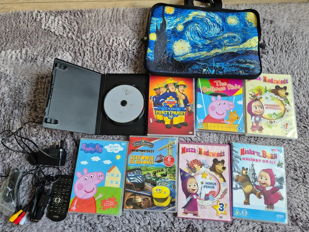 LOGIK L12SPDVD17 Portable DVD Player - Black - Image 4