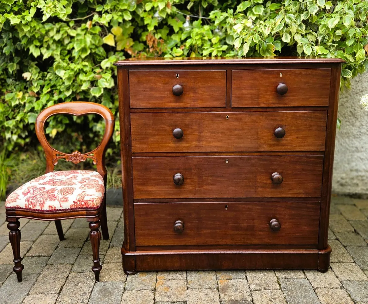 Large Victorian Chest- Circa 1880 - Image 4