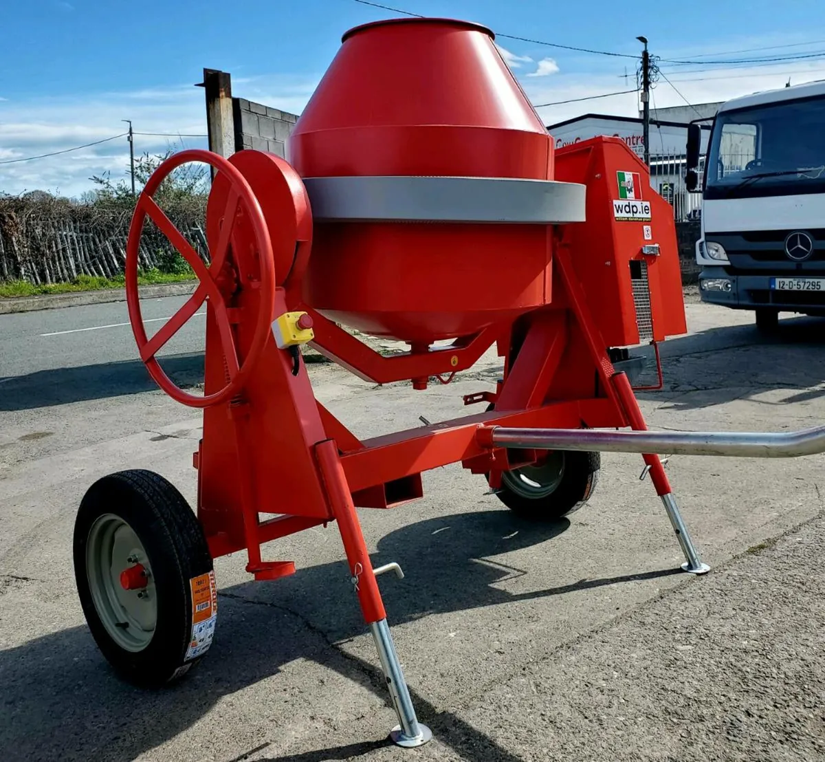 Silla cement mixer 430l Diesel - Image 3