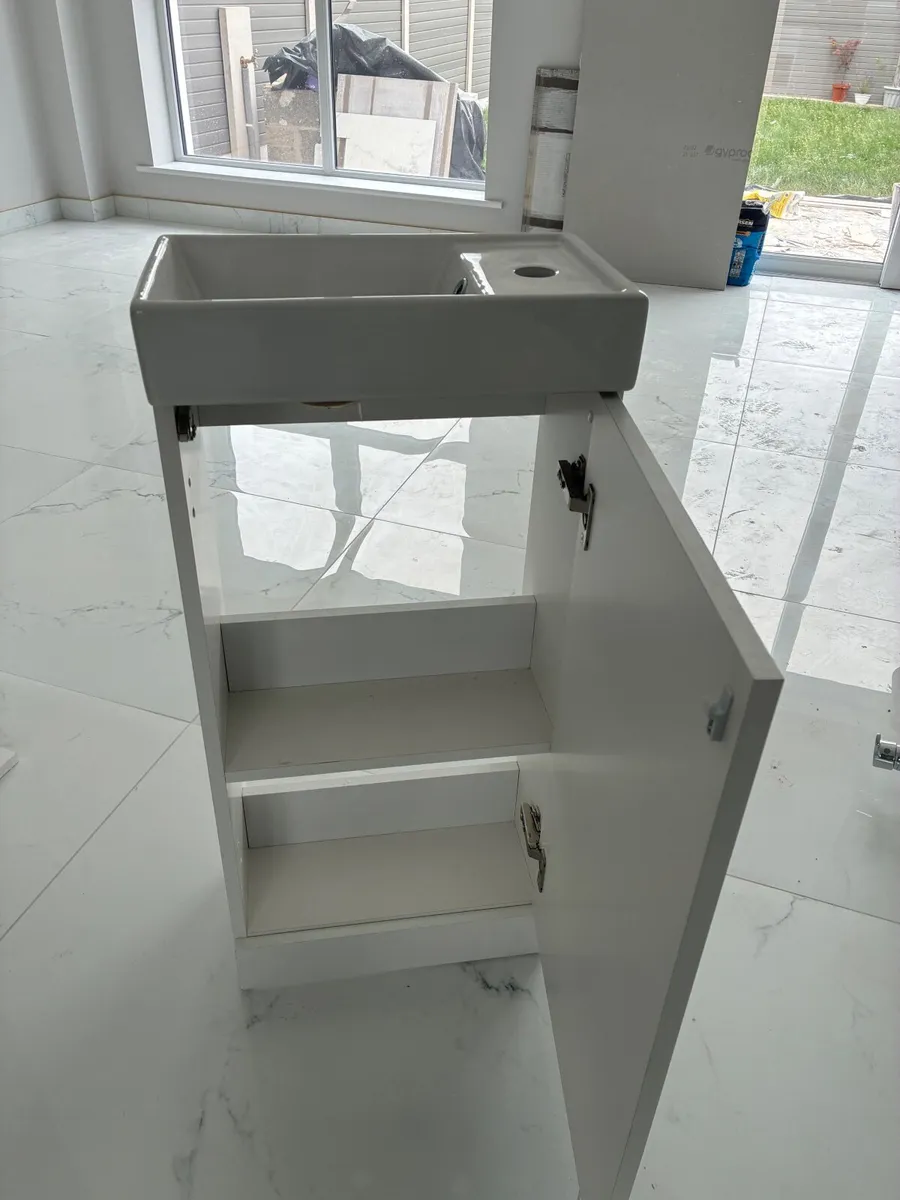 Small Vanity Unit with Sink
