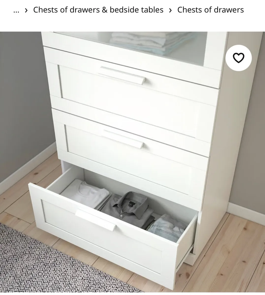 2x Chest of drawers - Image 3