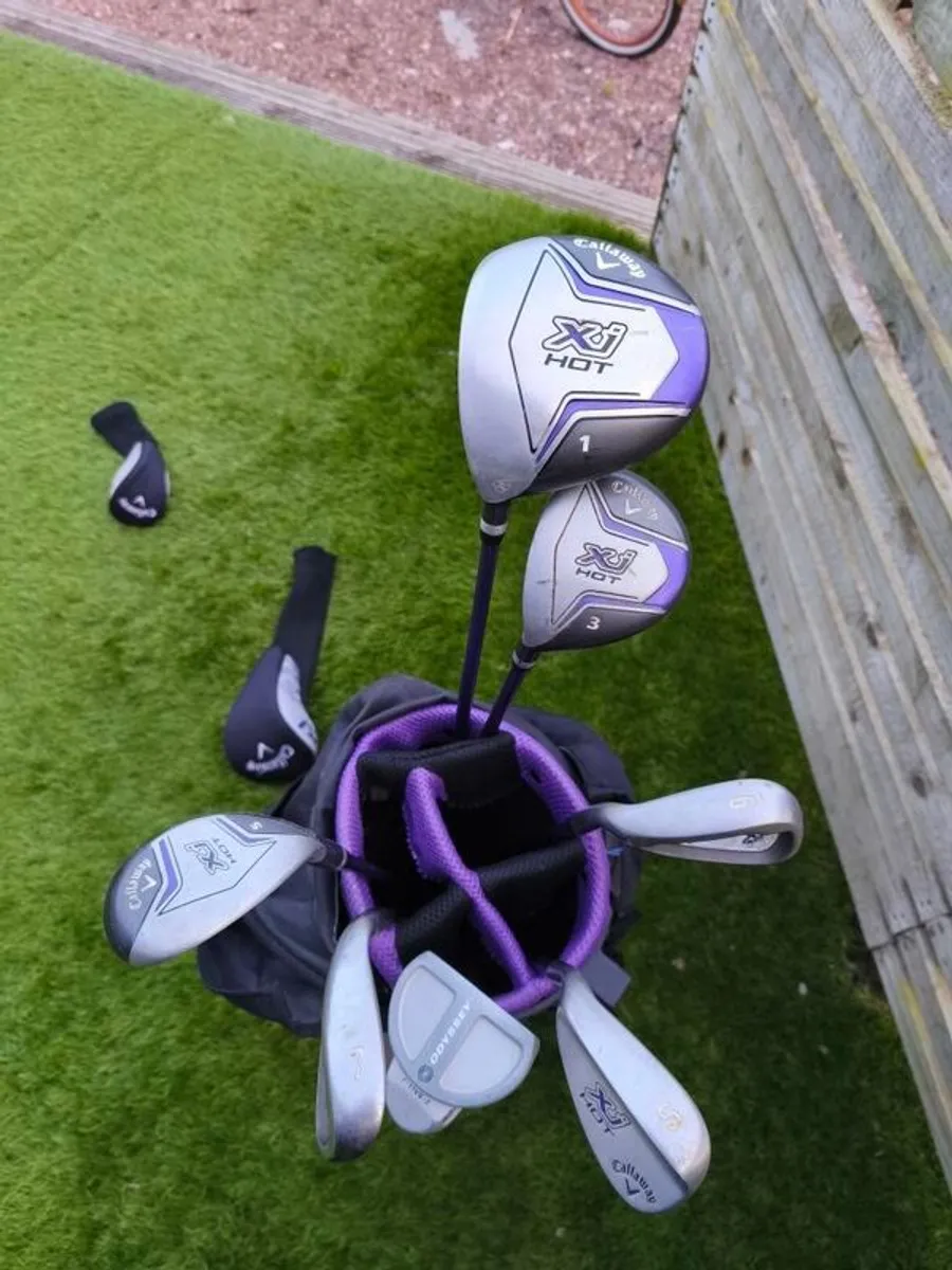 Junior Callaway set left handed - Image 3