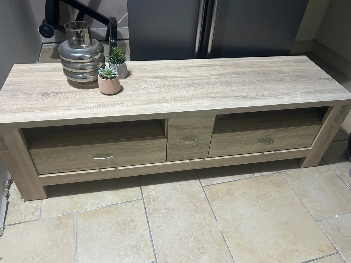 TV UNIT & COFFEE TABLE Price for both - Image 1