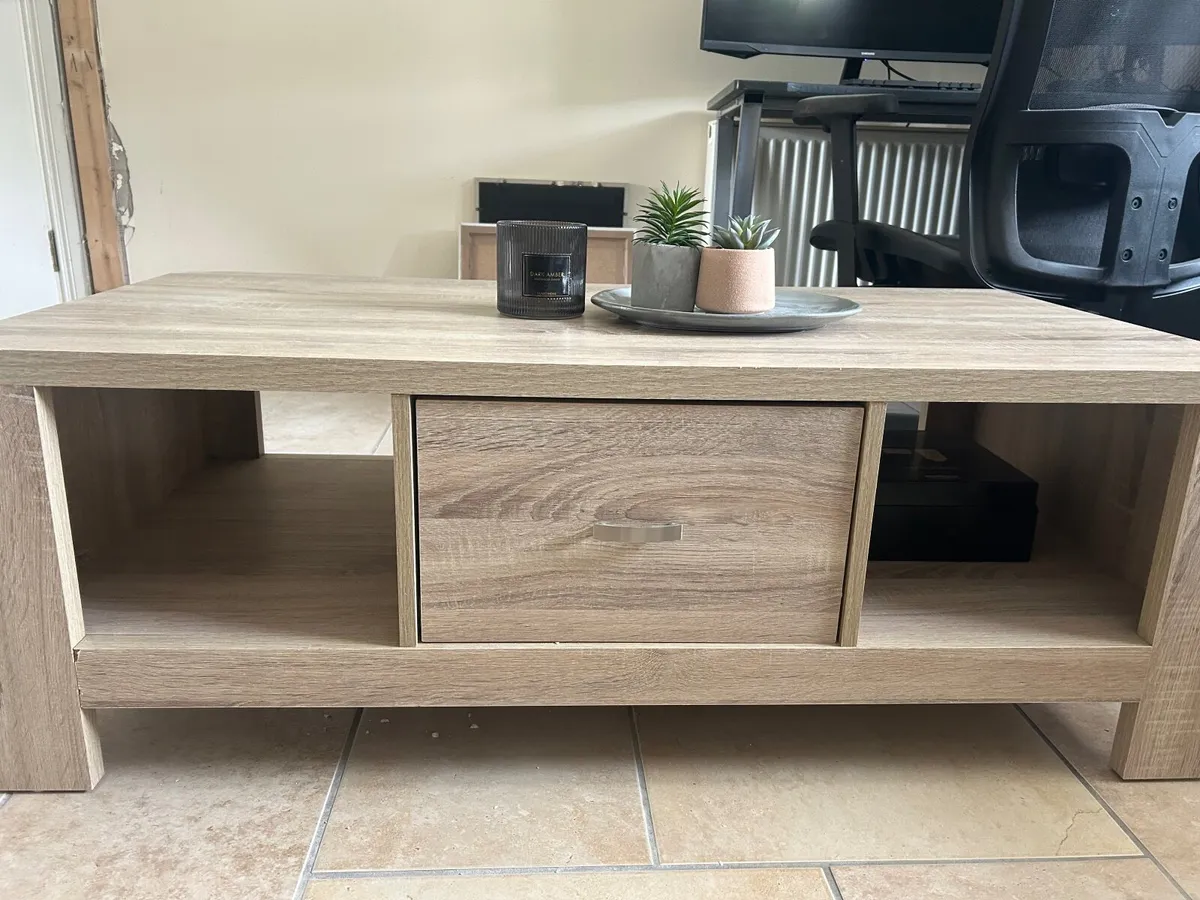 TV UNIT & COFFEE TABLE Price for both - Image 4