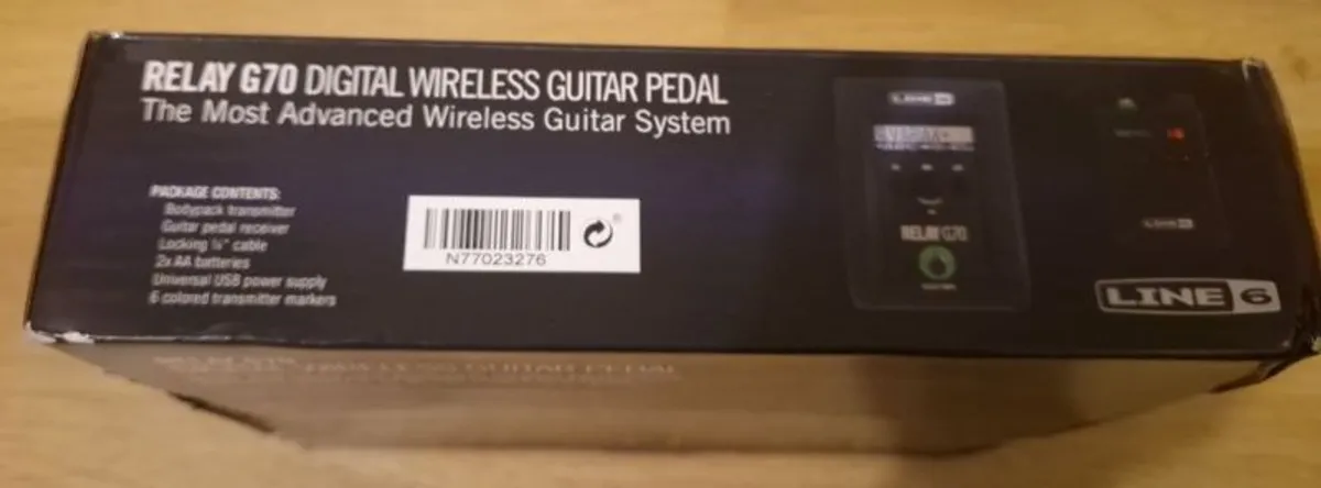 Line 6 Relay G70 Digital Wireless Guitar Pedal - Image 2