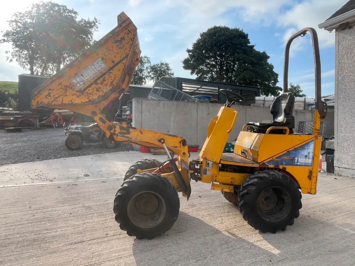 Thwaites 1 ton high tip dumper - Image 2