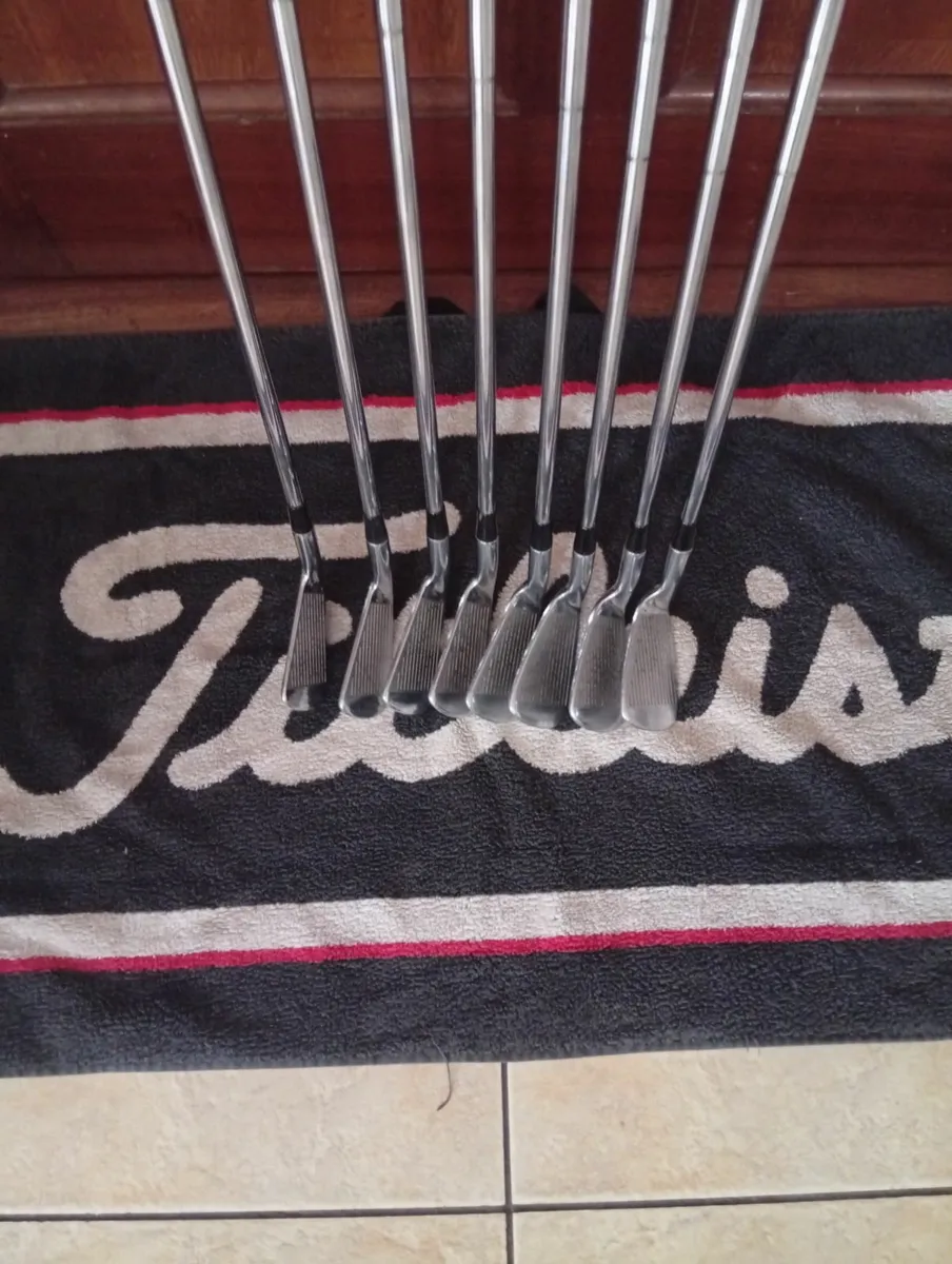 Slazenger Forged Seve Ballesteros Irons 3-PW Stiff - Image 4