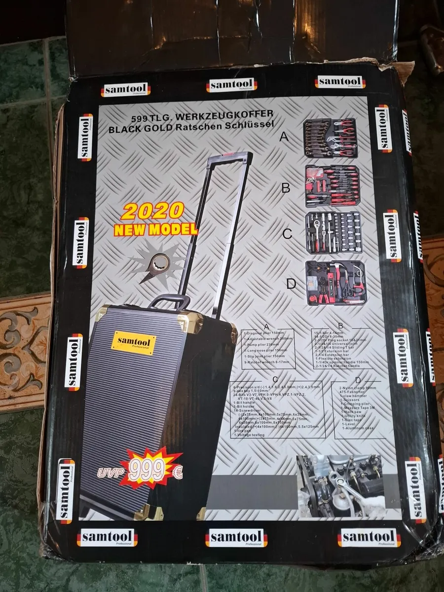 599 Pcs Tool Box With Tools / Tool Case BNIB - Image 1