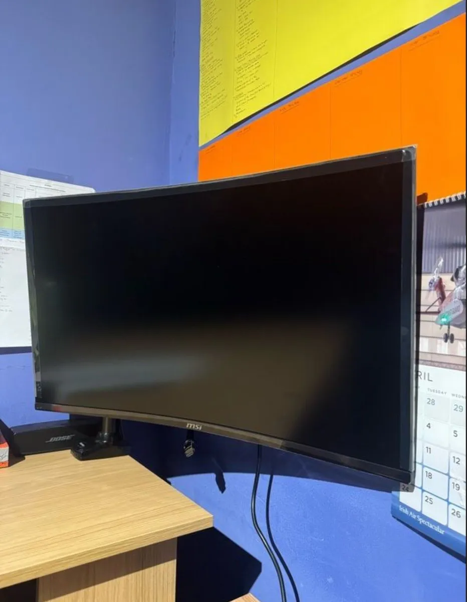 MSI Curved Monitor - Image 1