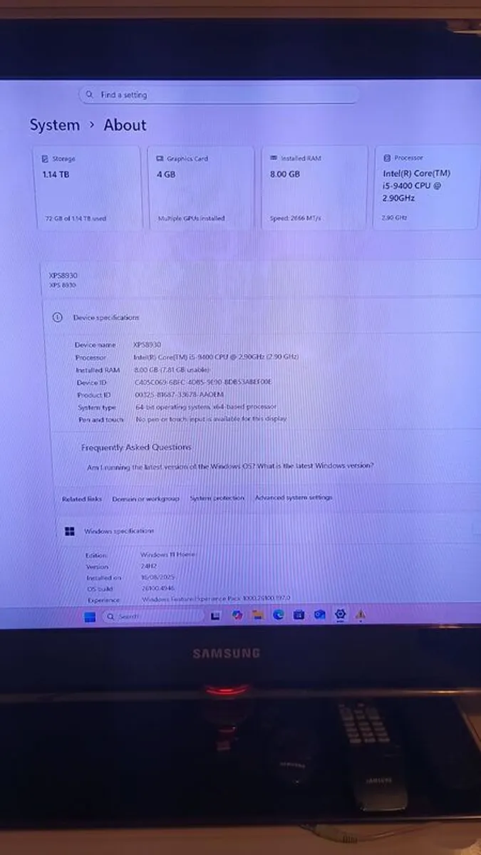 Dell Xps 8930 - Image 4