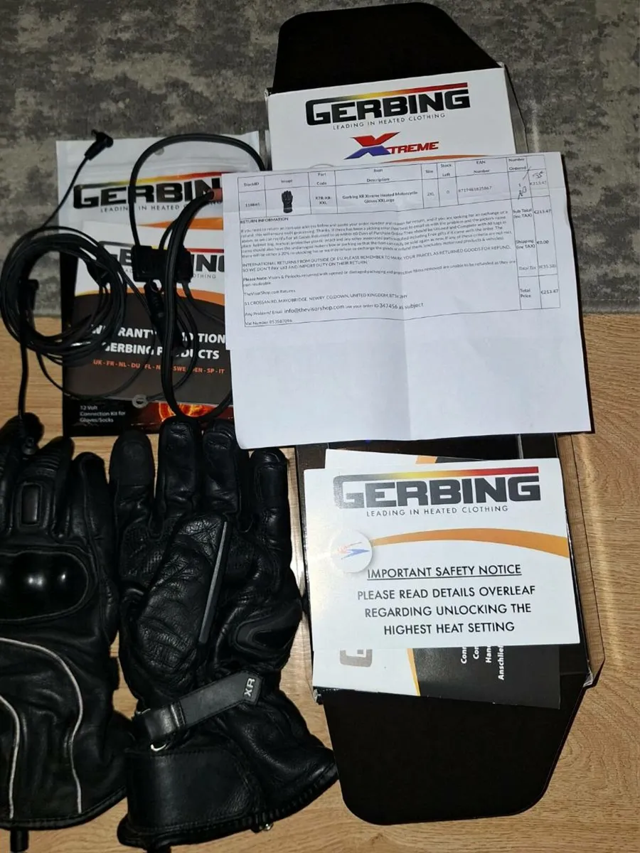 Gerbing heated gloves - Image 1
