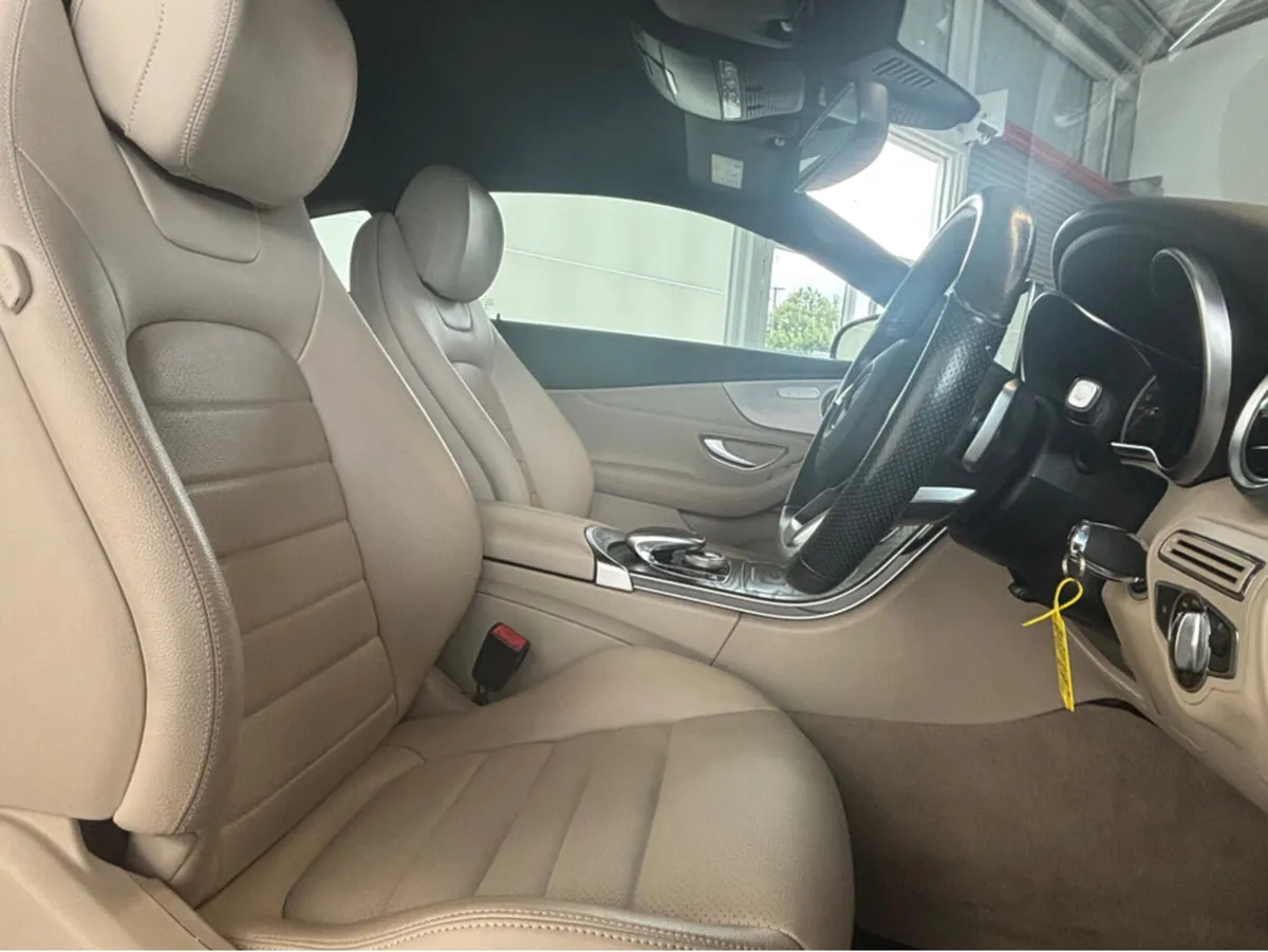 Mercedes-Benz C-Class C220 D AMG Coupe *Beige Leat - Image 4