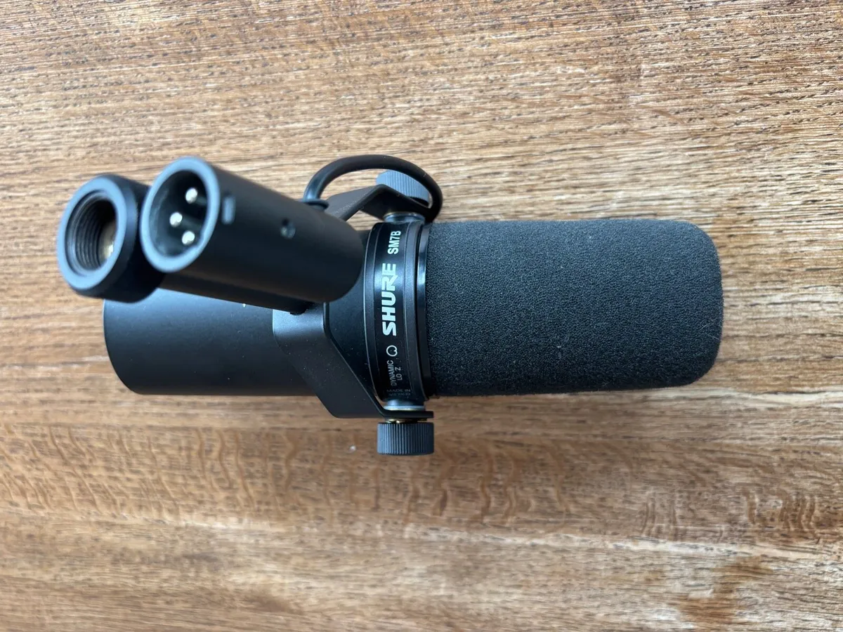 SHURE SM7B Dynamic Microphone + Cloudlifter CL-1 - Image 1