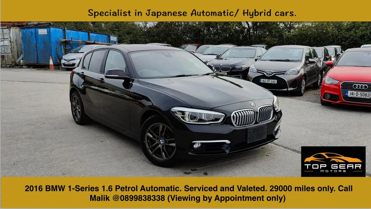 2016 BMW 1- Series 118i 1.5 Petrol Automatic - Image 1