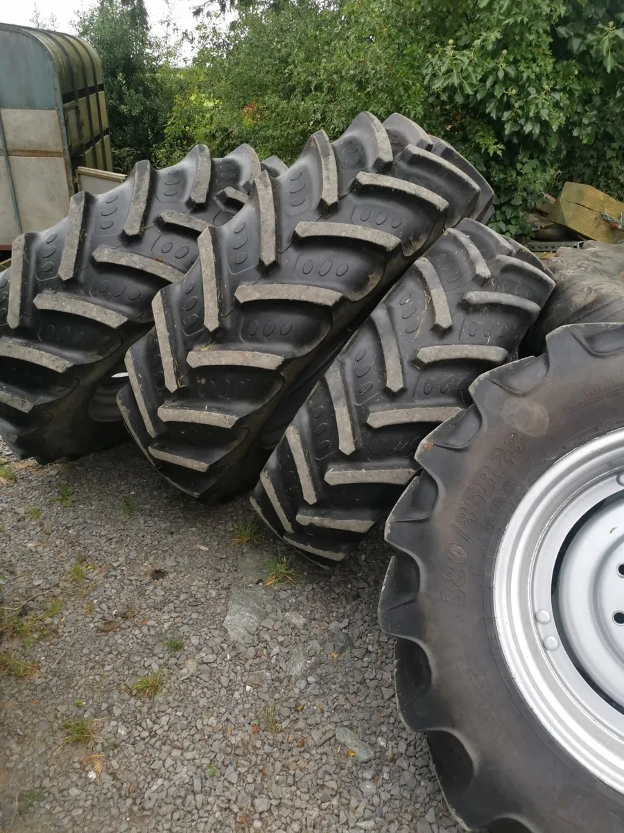 Tyres and Rims came of Case mx may suit others - Image 1
