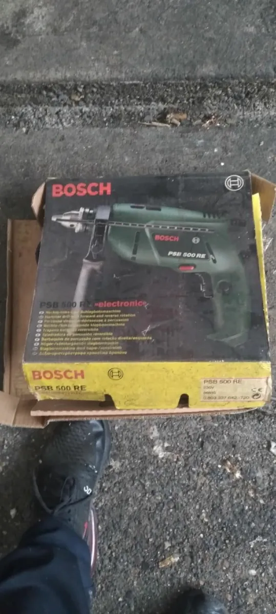 Bosch drill new in the box never used - Image 2