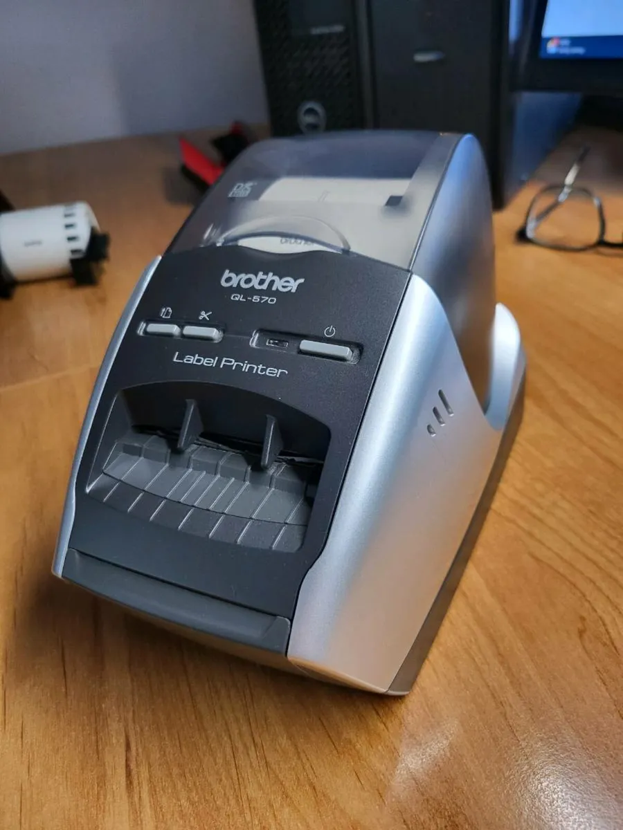 Brother QL-570 Label Printer - Image 1