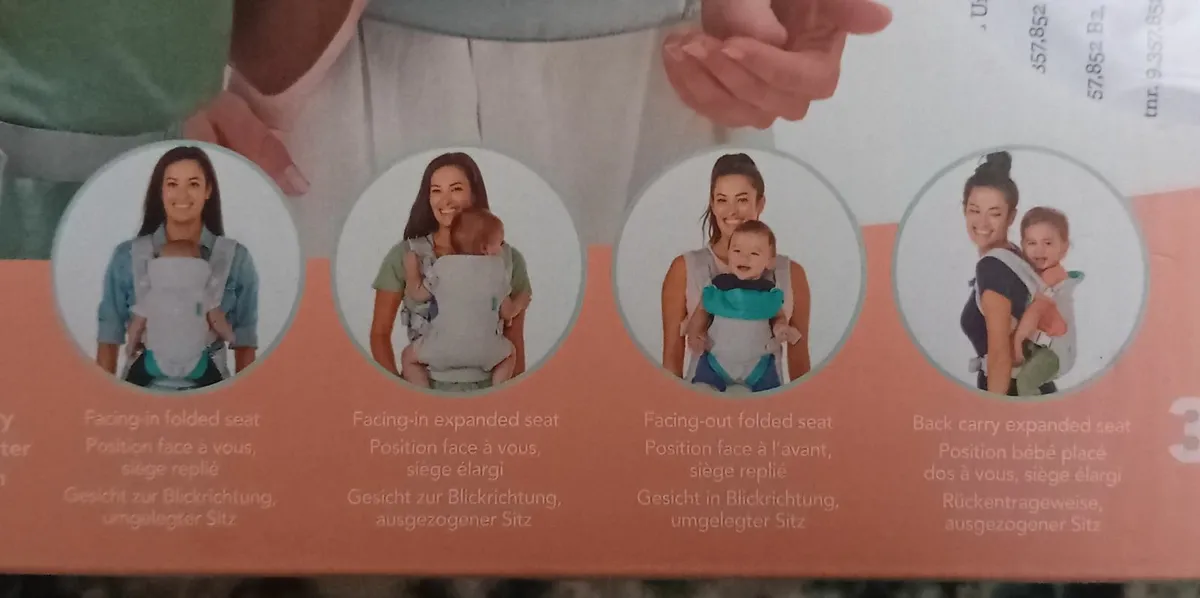 Infantini Flip 4 in 1 baby carrier - Image 2