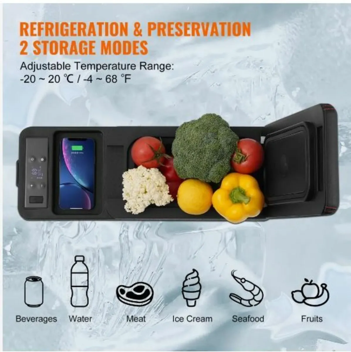 Portable Car Refrigerator Freezer Compressor 8 L - Image 4
