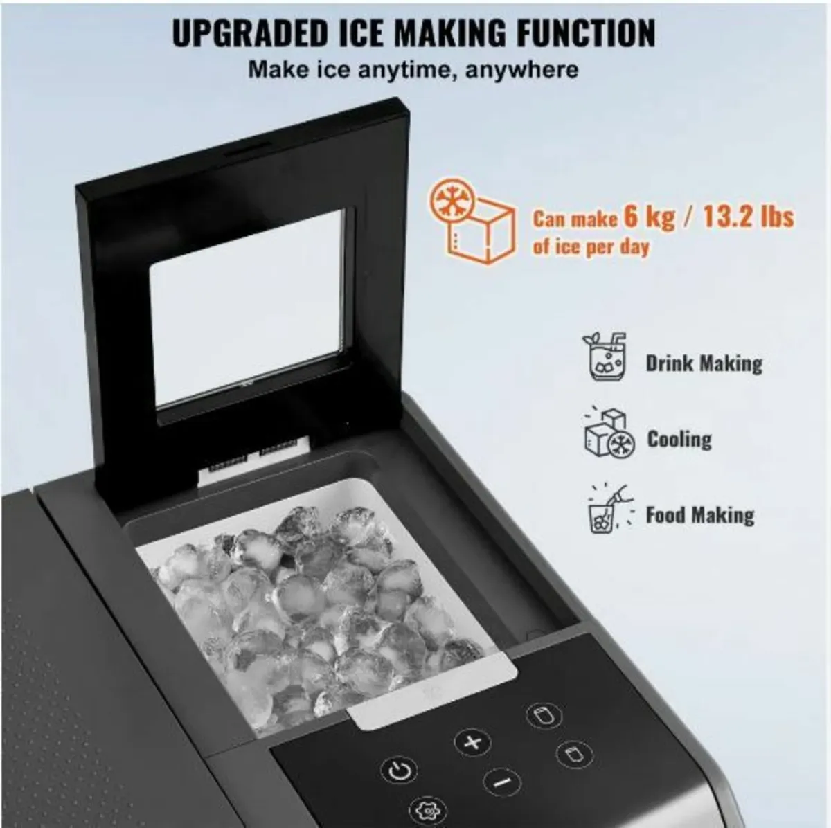 Portable Car Refrigerator Freezer w/ Ice Making - Image 3