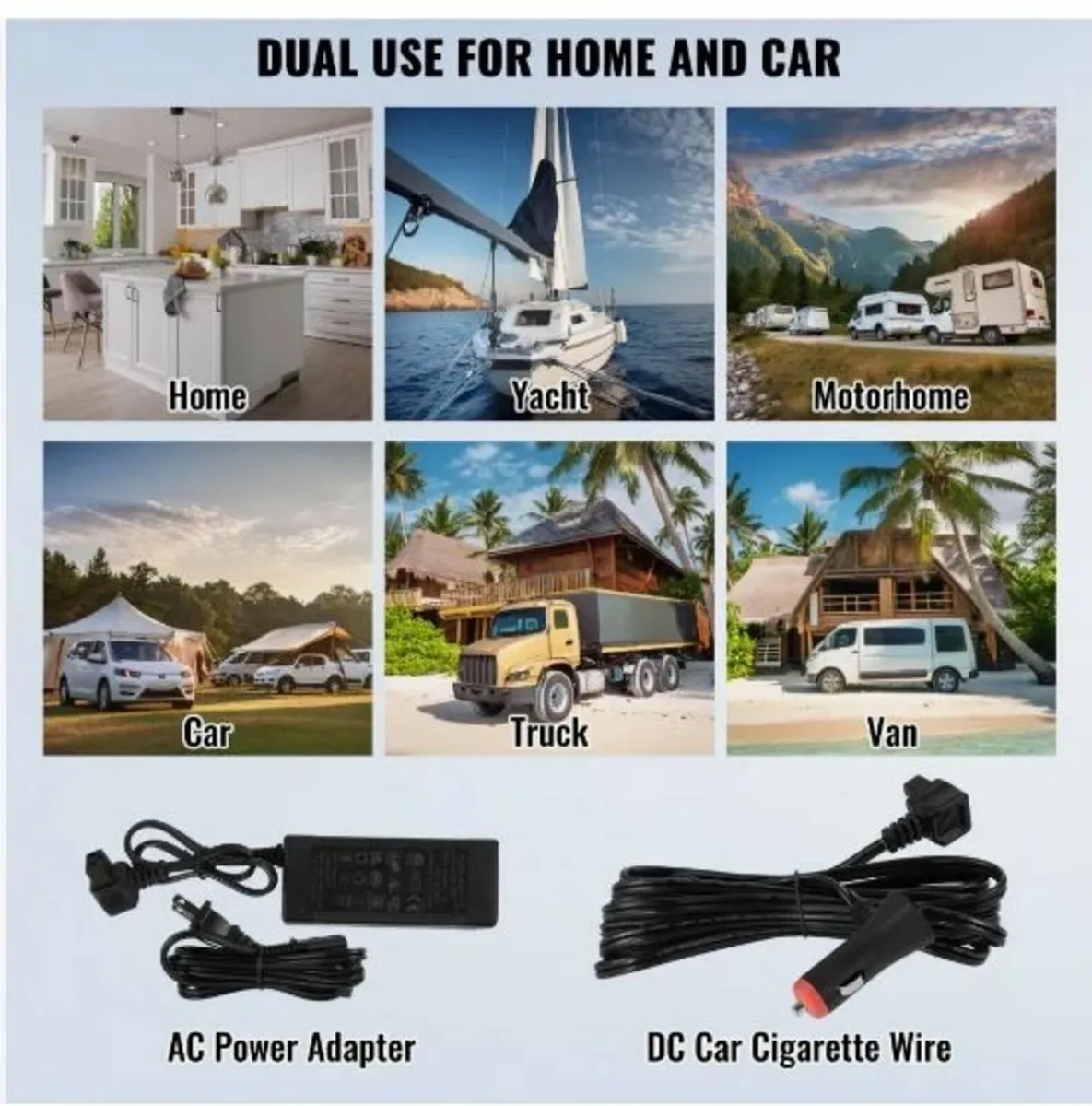 Portable Car Refrigerator Freezer w/ Ice Making - Image 4