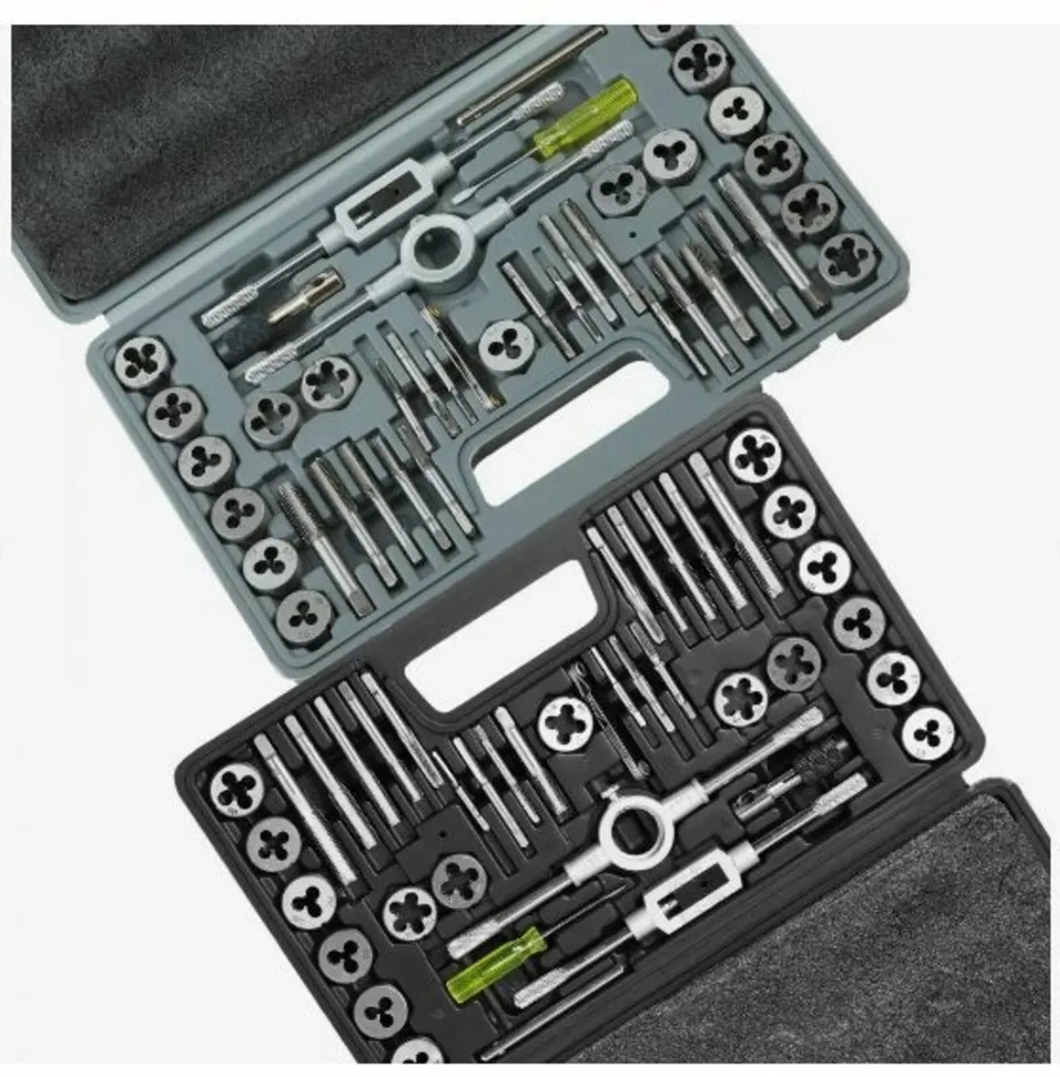 Tap and Die Set 80Pcs Metric and SAE Standard - Image 1