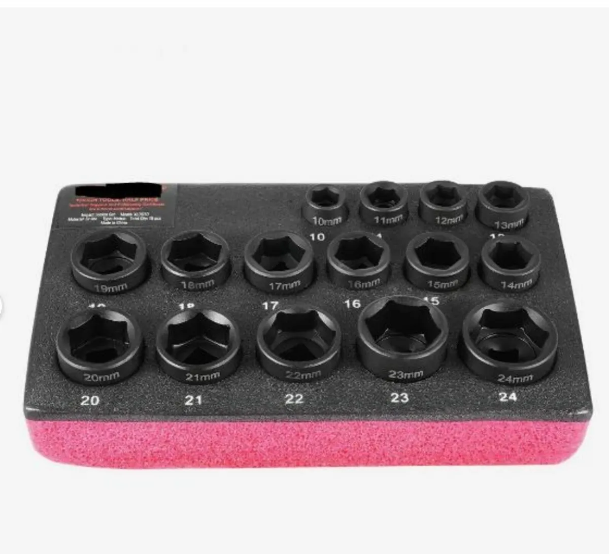 Impact Sockets Set 15pcs - Image 1