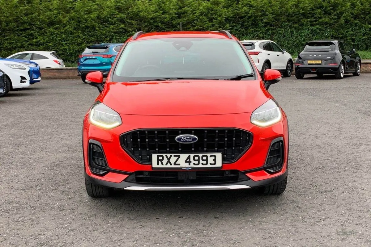 Ford Fiesta 1.0t 100PS Active in Race Red With 18 - Image 4