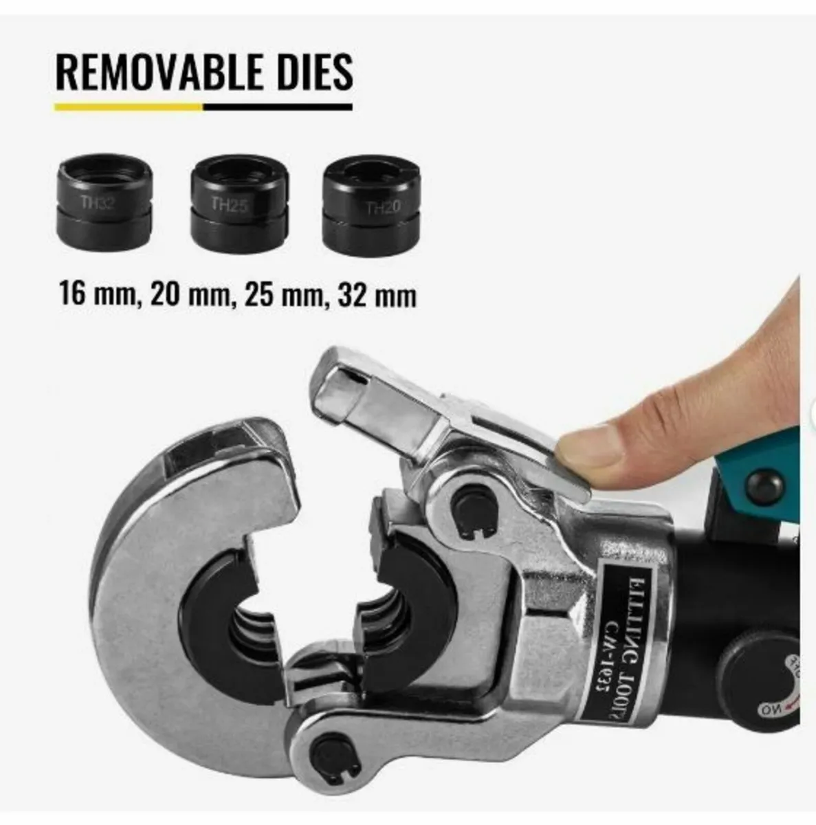 Hydraulic Pipe Crimper TH ?16-32mm - Image 2