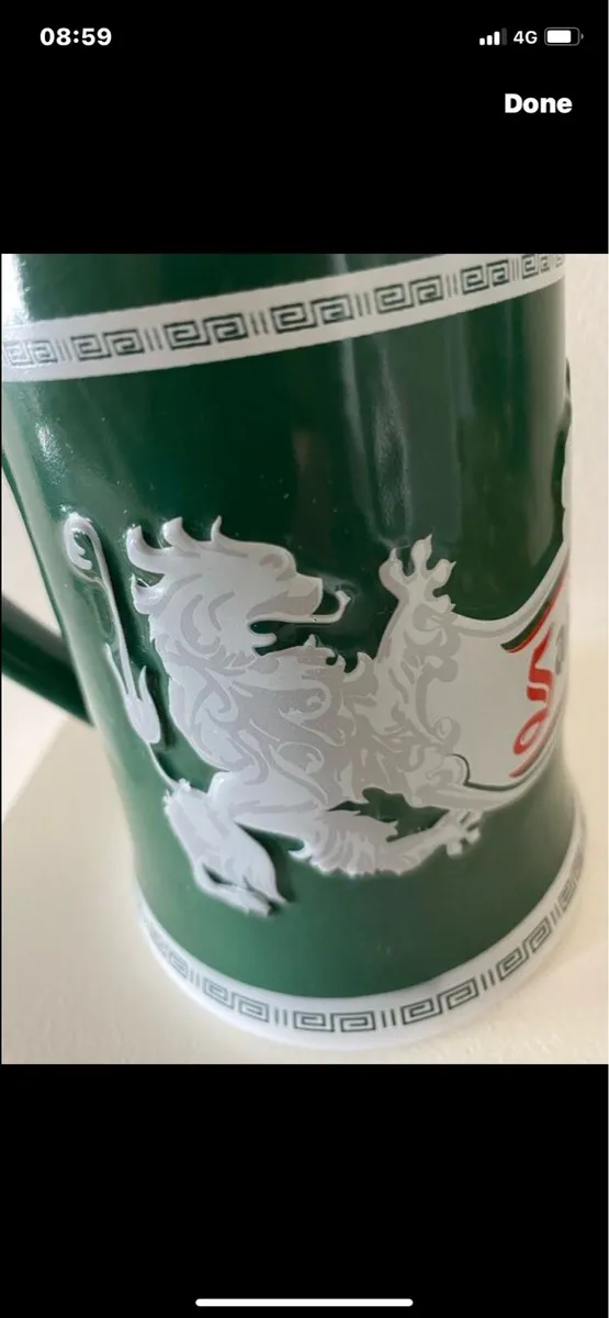 San Miguel Beer Ceramic Tankard - Image 3