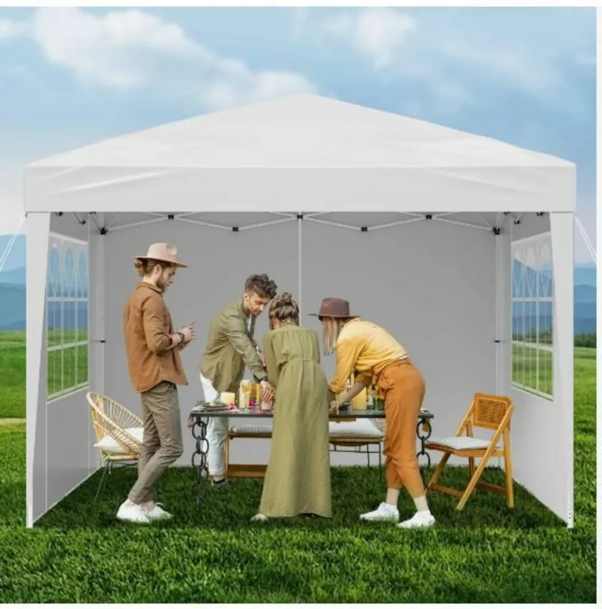 Pop Up Canopy 10 x 10 FT Pop Up Gazebo - Image 4