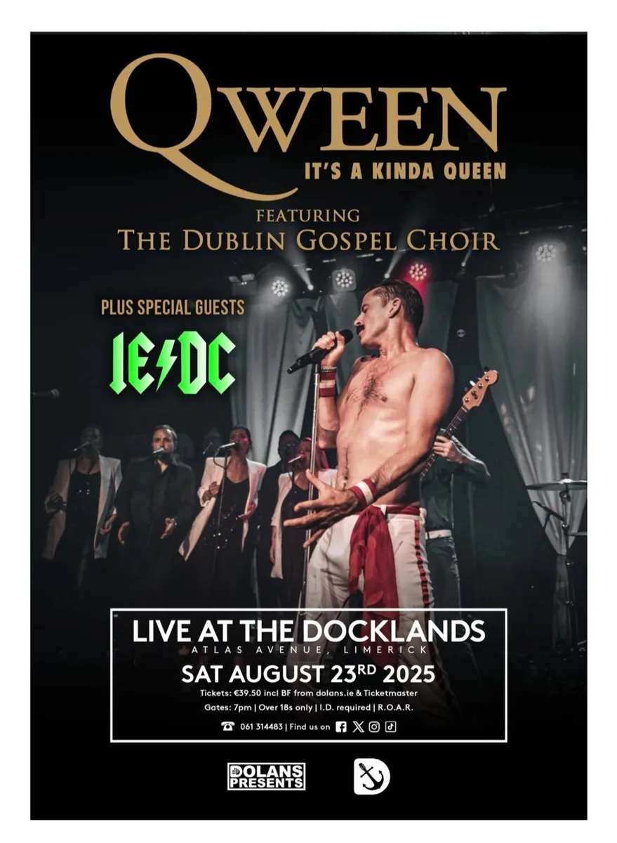 Qween Live at the Docklands Ticket