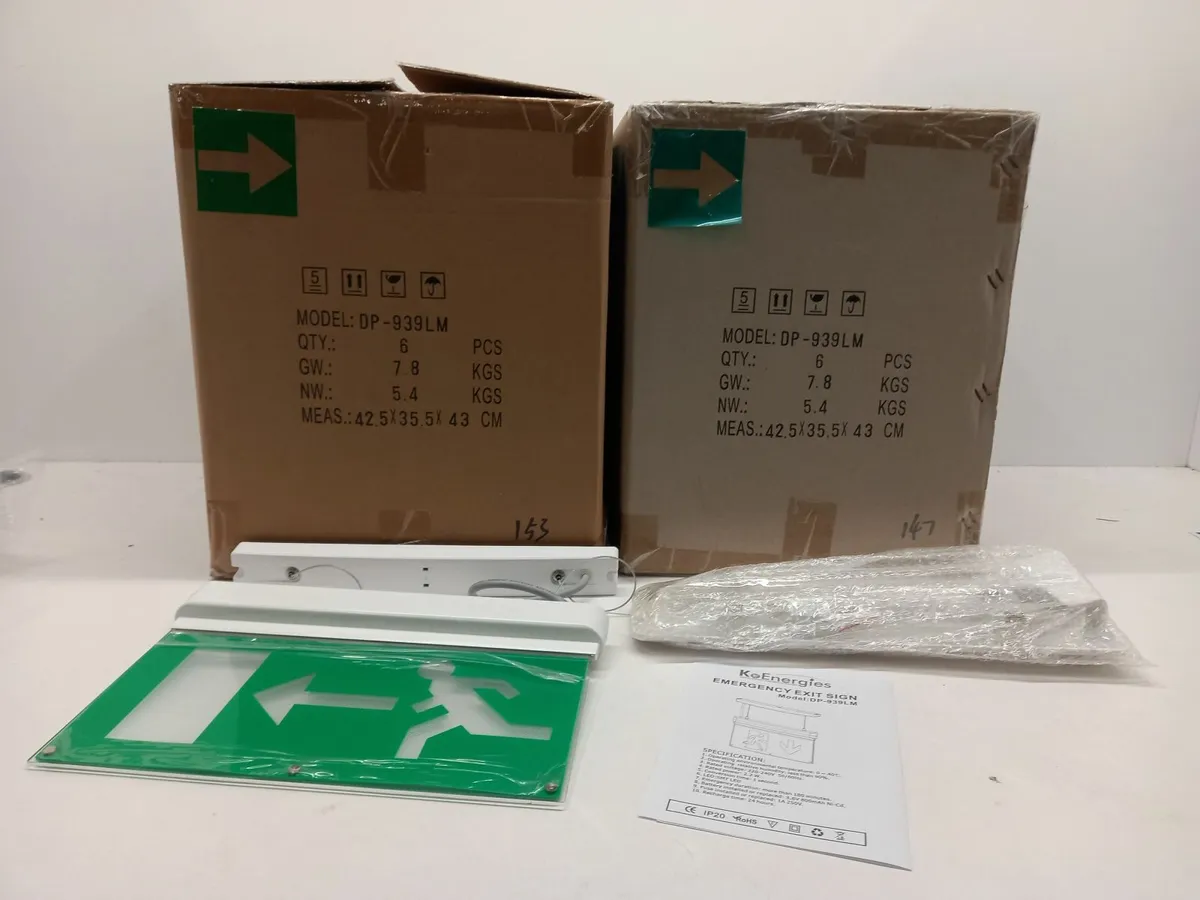 Online Auction Of Emergency Exit Sign & More! - Image 2