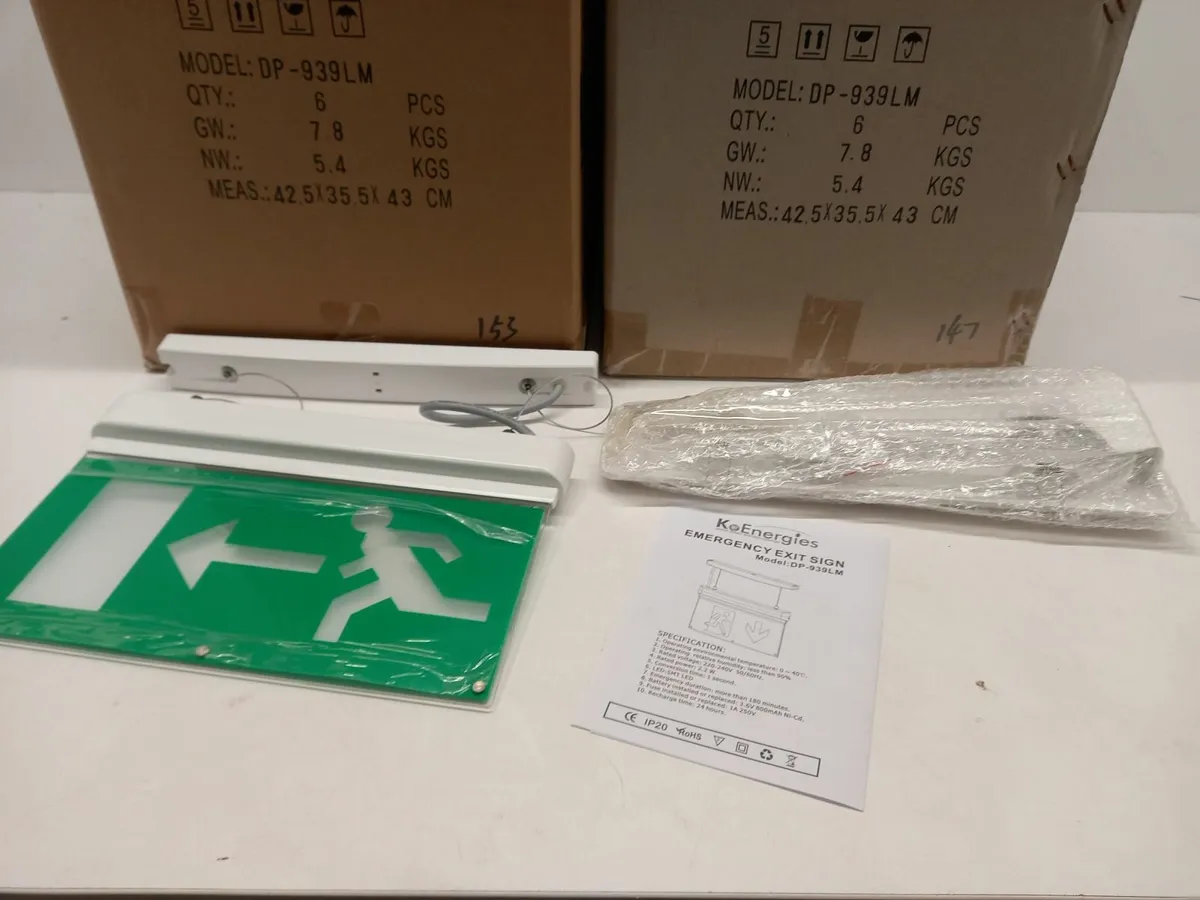 Online Auction Of Emergency Exit Sign & More! - Image 4