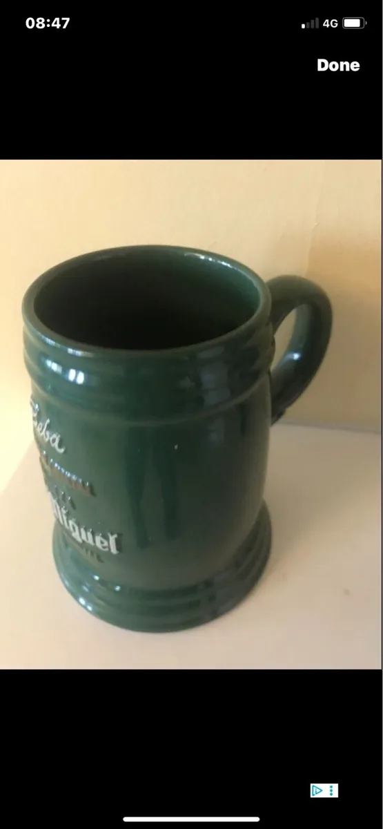 San Miguel Beer Ceramic Tankard - Image 2
