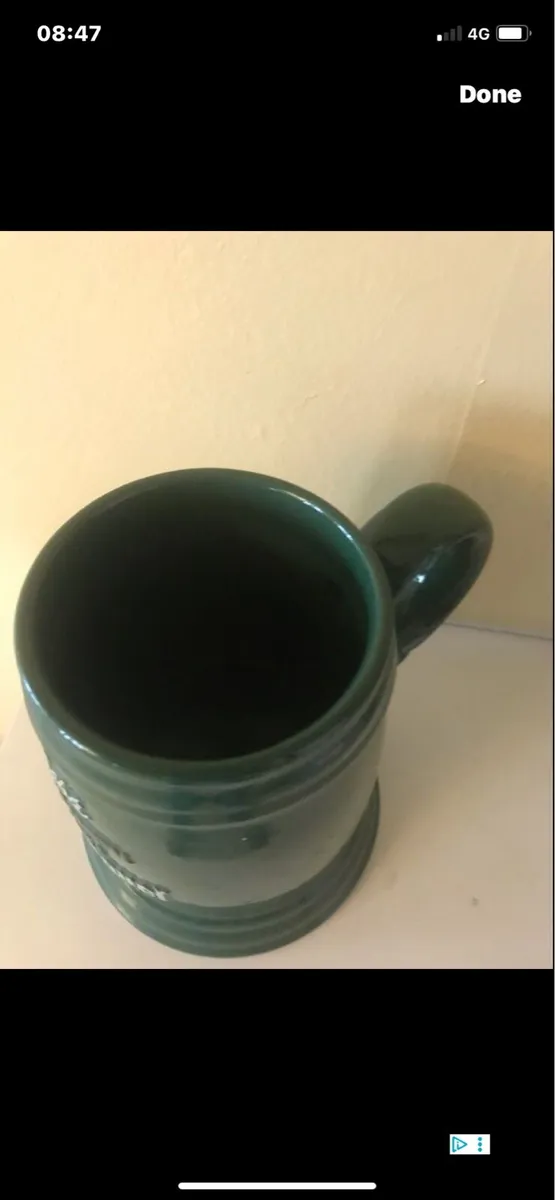 San Miguel Beer Ceramic Tankard - Image 3
