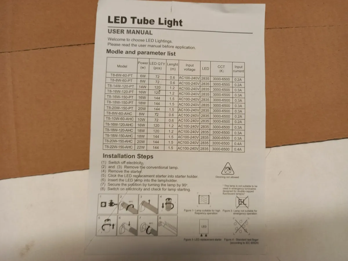 Online Auction Of Sensor Tube Lights & More! - Image 3