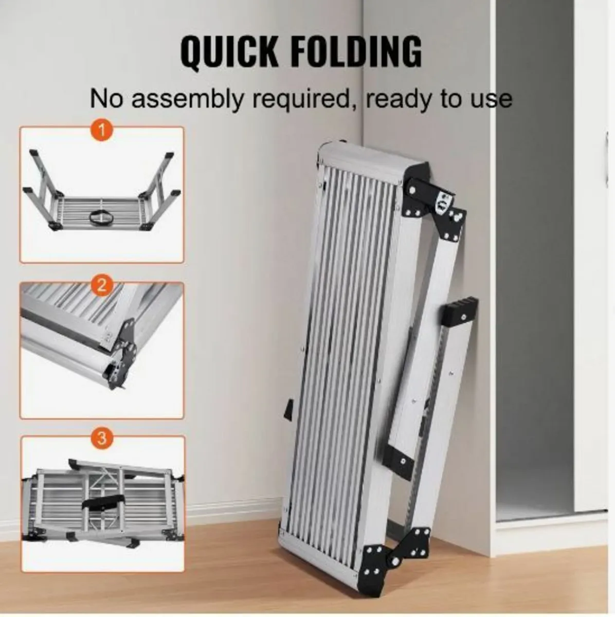 Folding Work Platform, 330 lbs Load Capacity - Image 4