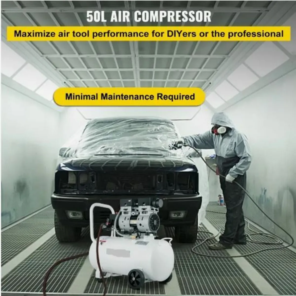 Air Compressor 41.6 L, Ultra Quiet Air - Image 2