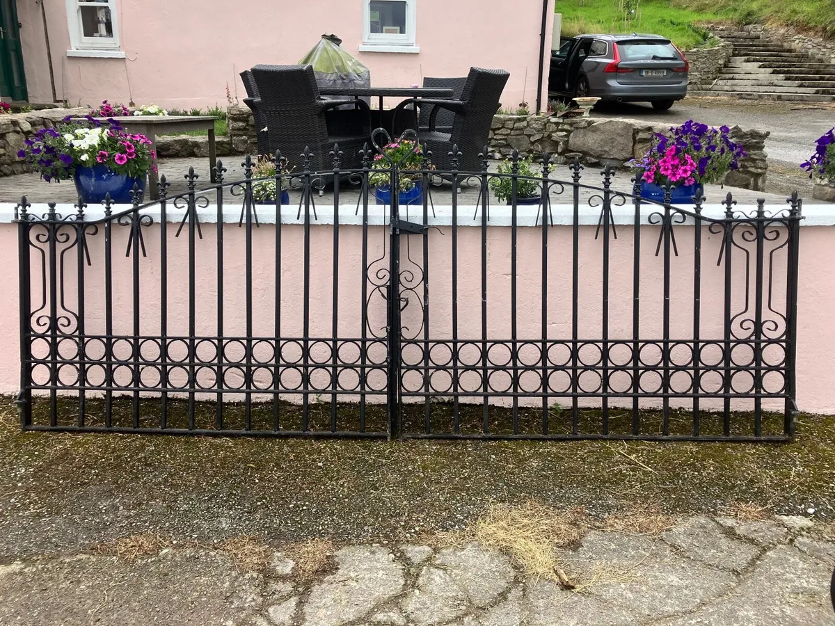 Pair of entrance gates