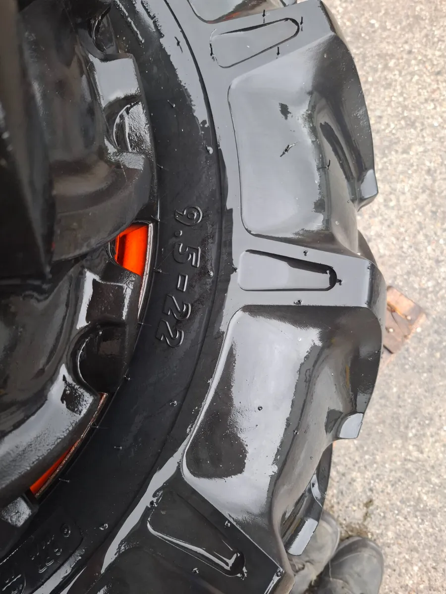 Set of tyres for a Kubota B Series Tractor - Image 4