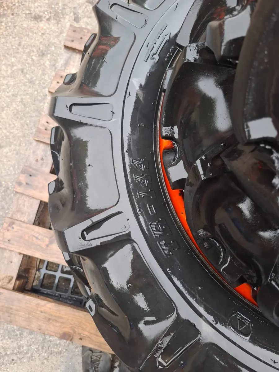 Set of tyres for a Kubota B Series Tractor - Image 4